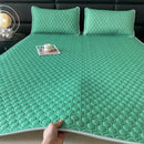 DecorBites™ Cool Latex Filled Bed Sheet Set with Ice Silk Cooling Mat & Pillowcases
