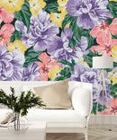 Elegant Floral Contemporary Wallpaper