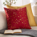 Stavelot Bright Red Pillow Cover