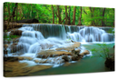 Kanchanaburi Deep Forest Waterfall Wall Art