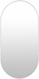 Hagenburg White Iron Frame Mirror