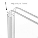 Add-On Replacement Panel/Hinge  (For Low Zig Zag Gate)