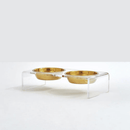 Hiddin Metal Pet Bowls Set
