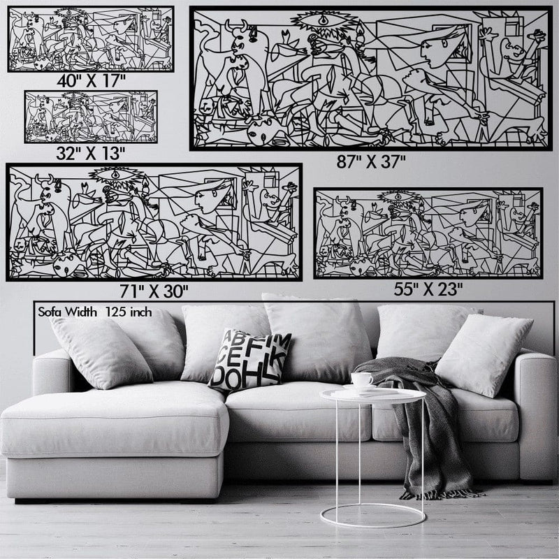 GUERNICA Pablo Picasso Metal Wall Art