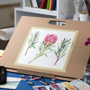 Rosa Studio B3 Adjustable Desk Tablet Easel with handle. 21.65*0.98*18.9 inches. MDF. 500141308