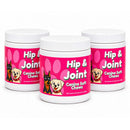 Hip & Joint Support Soft Chews for Dogs | Pack of 3 | 60 Chews - 6.35 oz | LivHerbals, Inc.