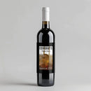 Hipster Graduation Wine Label