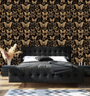Gold Butterflies Wallpaper