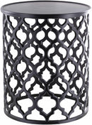 Pram Black End Table