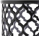 Pram Black End Table
