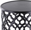 Pram Black End Table