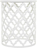 Pram White End Table