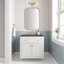 James Martin Chicago 30" Single Bathroom Vanity, Glossy White