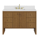 James Martin Hudson 48" Single Bathroom Vanity, Honey Oak