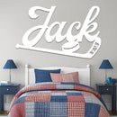 Hockey Name Sign