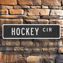 Hockey Street Sign Metal Sign