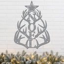 Antler tree with Holiday NOEL