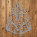 Holiday XMAS with Antler Tree Design