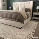 Ossun Wool Rug with Tassels