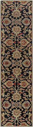 Conesus 1053 Hand Tufted Black Wool Rug