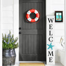 Home Beach Porch Leaner Welcome Sign