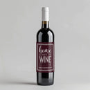 Home Broker Wine Label