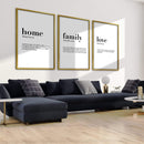 Home Family Love Canvas