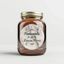 Homemade Marble Canning Labels