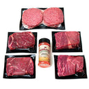 Honest Value Beef Package | 10 oz Top Sirloins, 1/3 lb. Patties & Seasoning | Shipping Included | Nebraska Star Beef