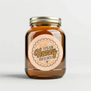 Honey Script Canning Labels