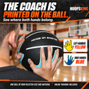 Hands on Shooter Basketball w- Hand Placement