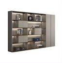 Fenwick · Office Shelves w/ Lighting & Storage