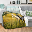 Horse Field Blanket