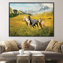 Horse Field Canvas