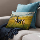 Horse Field Cushion