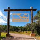 Horse Ranch House Number Sign
