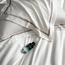 Hotel style white & black 1000tc egyptian cotton bedding set bedroom