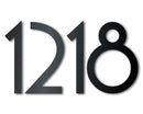 Custom Metal House Numbers - 14 Color Options