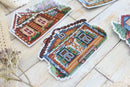 Houses. Magnets SR-706 Counted Cross Stitch Kit