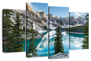 Moraine Lake Reflections Wall Art