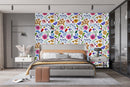 Modish Summer Flowers Wallpaper