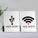 Huby & Wifey Desktop Canvas