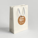 Hugs Kisses Wedding Favor Labels