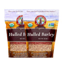Organic Hulled Barley | 5 lb | Pack of 2 | Non-GMO | Grain Place Foods