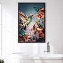 Hummingbirds Canvas