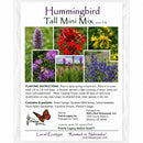 Hummingbird Wildflower Bundle | Tall & Short Mini Mixes | Prairie Legacy Inc.