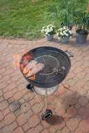 Hunsaker 22" & 26" Kettle Premium Stainless Steel Food Grate: The Ultimate Cooking Surface for Your Kettle Grill