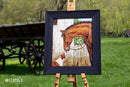 Hunter and Foxhound B580L Counted Cross-Stitch Kit