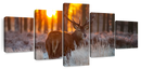 Forest Deer Hunting Wall Art