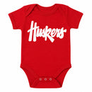 Huskers Sewn Appliqué Red Licensed Onesie Shirt | Multiple Sizes | H.Flynn Designs